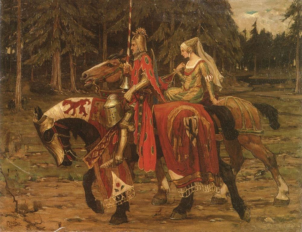 Alphonse Maria Mucha Mucha Heraldic Chivalry